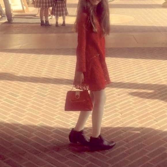 Red Lace dress. - Picture 2 of 5